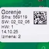 Control Module for Freezer Gorenje 566505 0