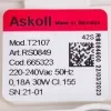 Gorenje 665323 Помпа (насос) Askoll 25W T2107 AL для стиральной машины  0