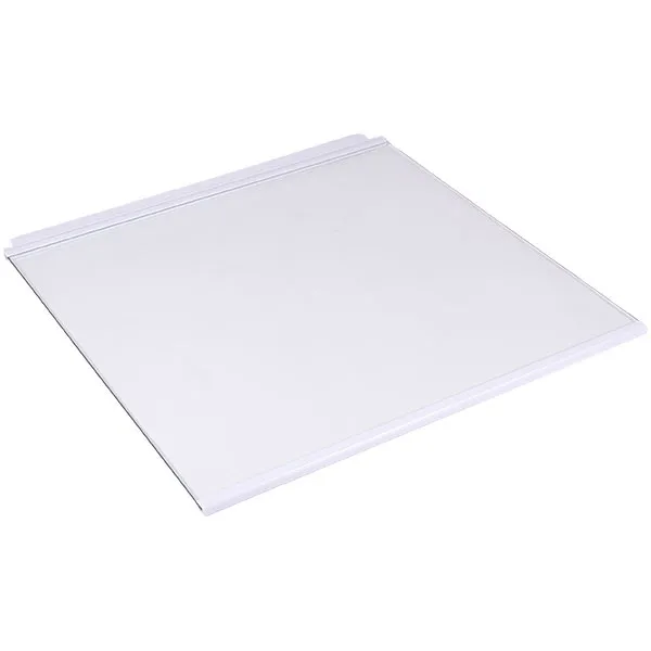Полка над ящиком для овощей в холодильник Gorenje 889058 445x443mm (стеклянная, с обрамлением)